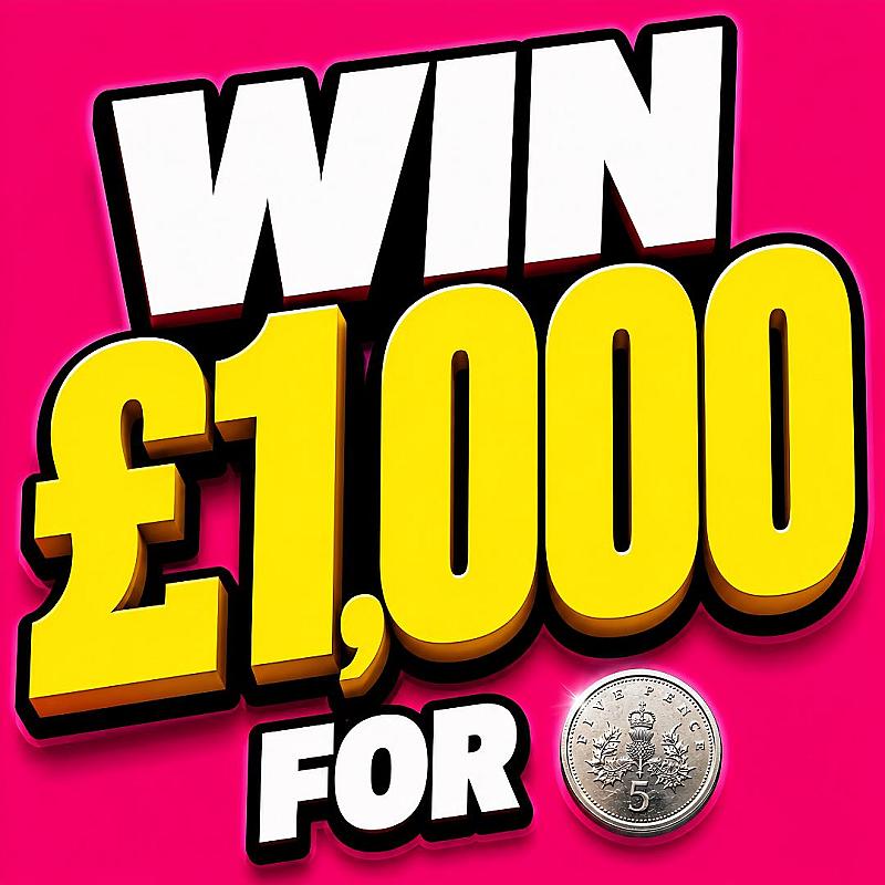 £1,000 For 5p!