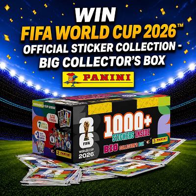 Panini Stickers Big Collectors Box Or £135 CASH 