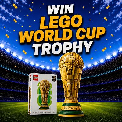 Lego World Cup Trophy Or £120