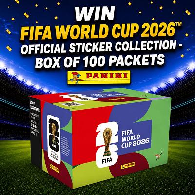 Box of 100 Sticker Packs or £90 CASH 