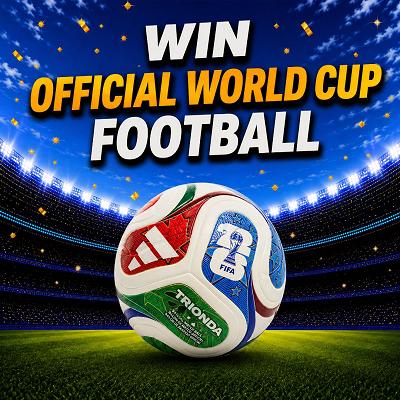 World Cup Football Or £25 SITE CREDIT 