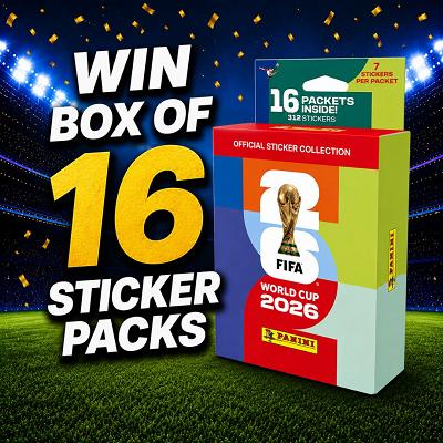 Box Of 16 Sticker Packs Or £15 SITE CREDIT 