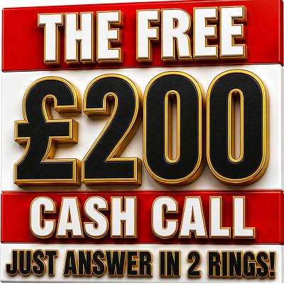 FREE £200 CASH