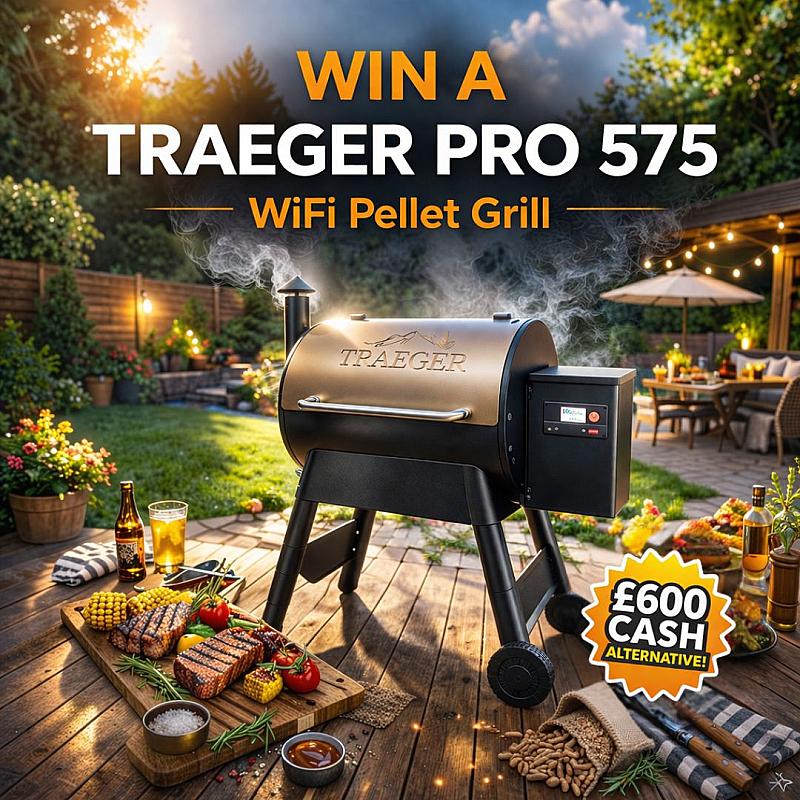 Traeger Pro 575 Wood burning grill