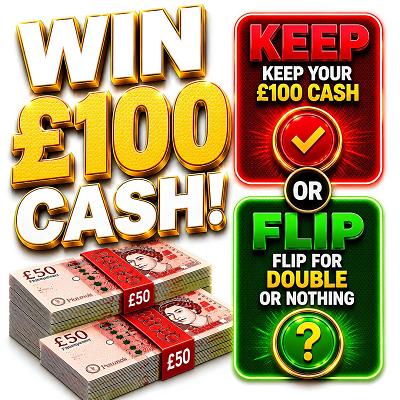 £100 CASH 