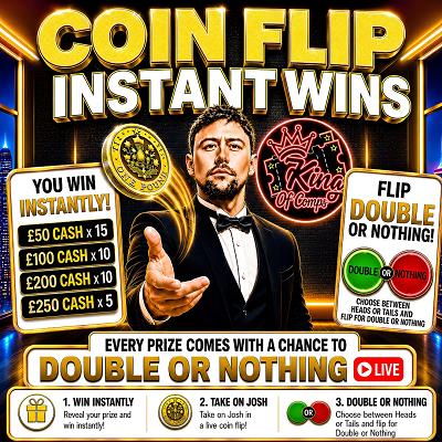 COIN FLIP INSTANT WINS