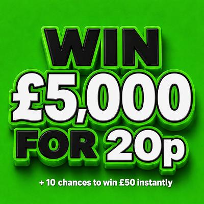 £5,000 For 20p!