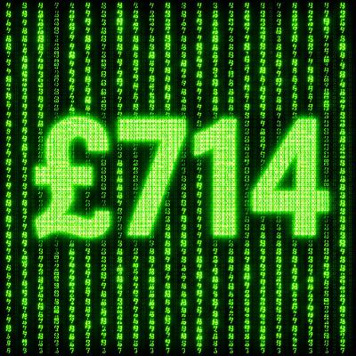 £714 CASH