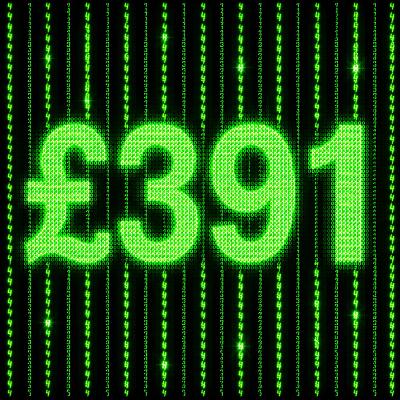 £391 CASH