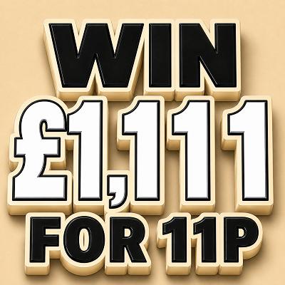 £1,111 For 11p - Thumbnail