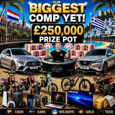 INSTANT MADNESS - £250,000 OF CASH + PRIZES!