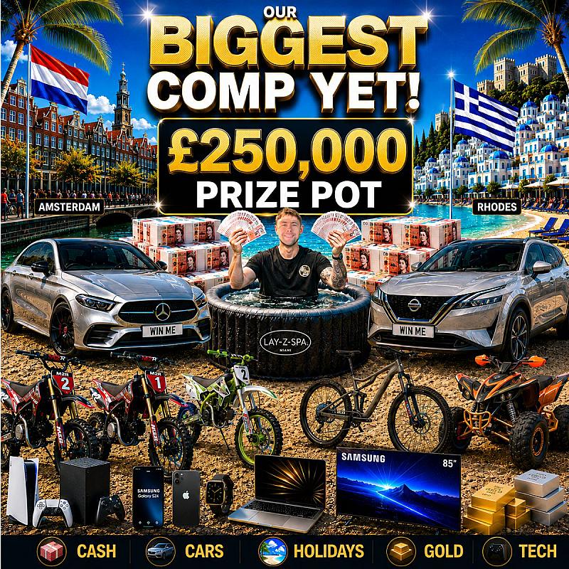 INSTANT MADNESS - £250,000 OF CASH + PRIZES!