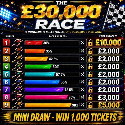 £30,000 Race Mini-Draw - Thumbnail