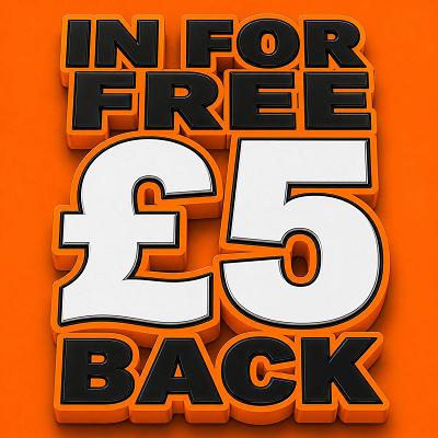 £5 BACK