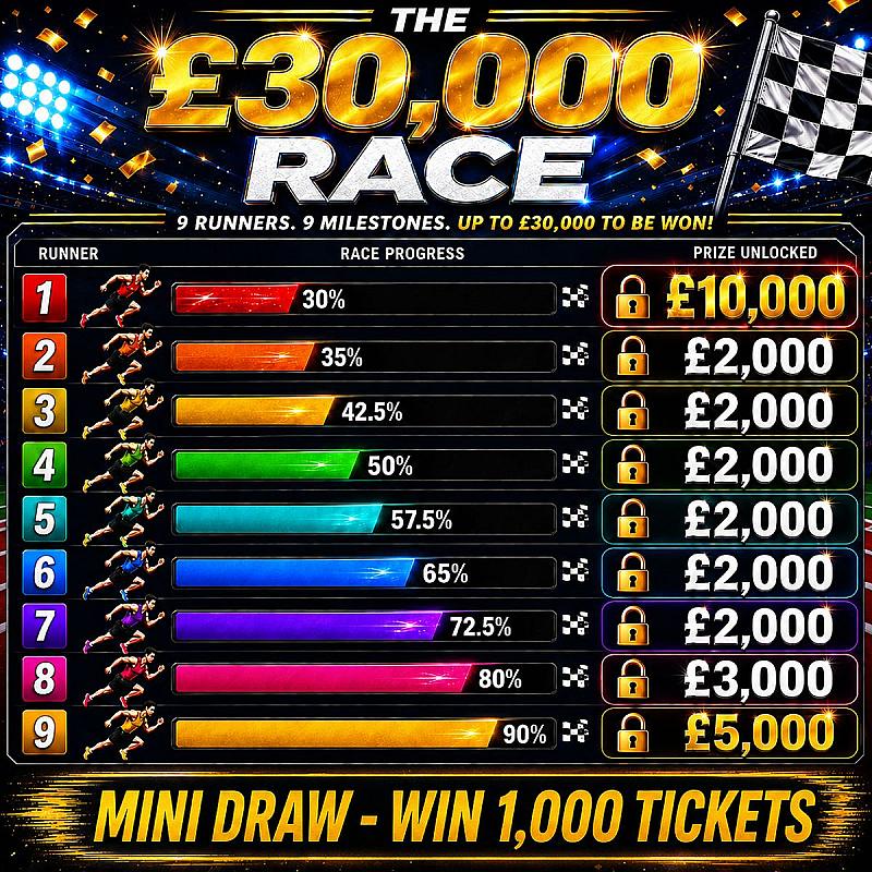 £30,000 Race Mini-Draw