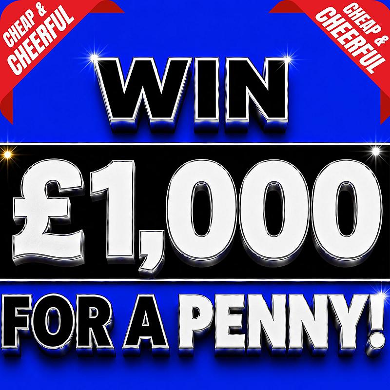 £1,000 PENNY DRAW