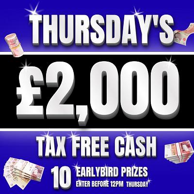 £2,000 CASH 