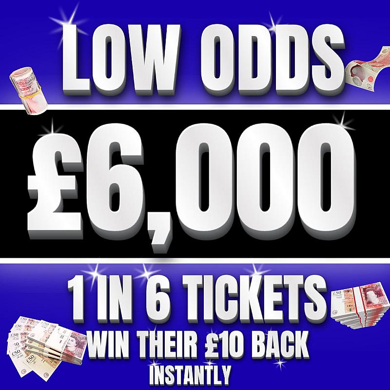 £6,000 SUPER ODDS