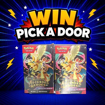 PICK A DOOR TO REVEAL YOUR PRIZE