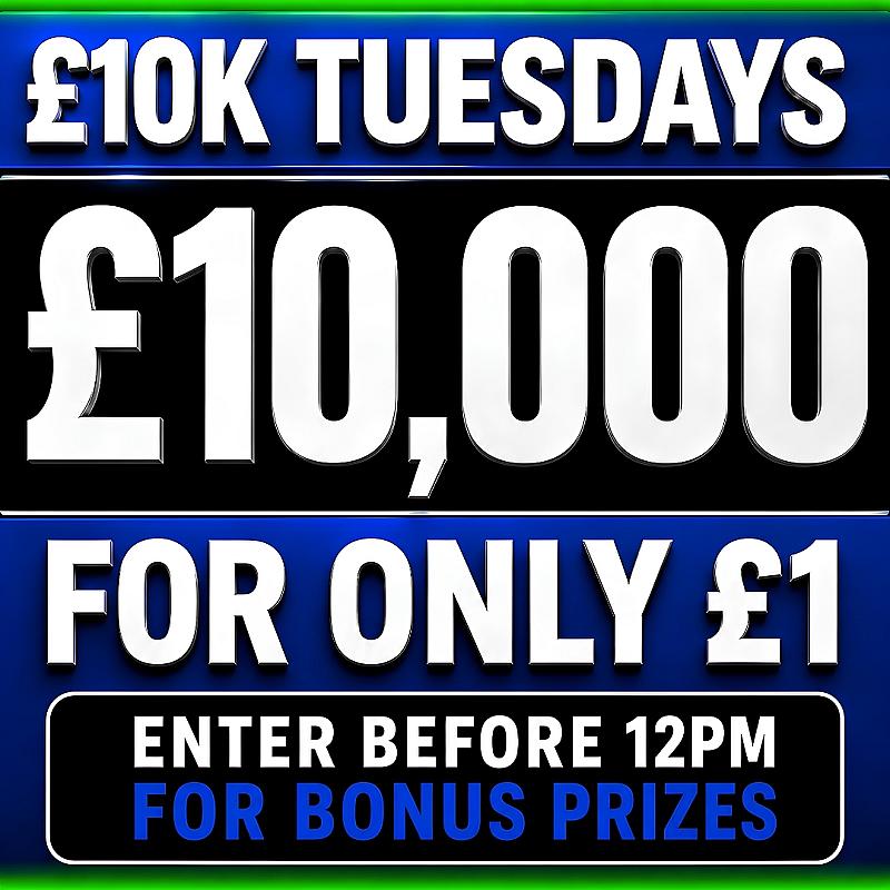 £10,000 For Only £1