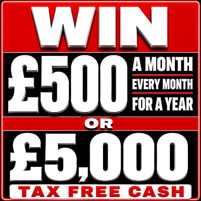 £500 Every Month For A Year Or £5,000 TAX FREE CASH  - Thumbnail