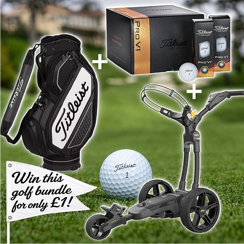 Titleist Tour Bag + Powakaddy FX1 + 48 Pro V1s!