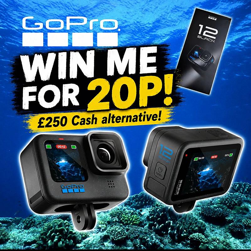 GO-PRO HERO 12 or £250 CASH