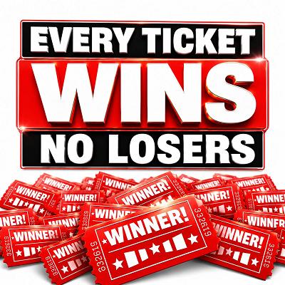EVERY TICKET WINS - Turn £2 into upto £750!