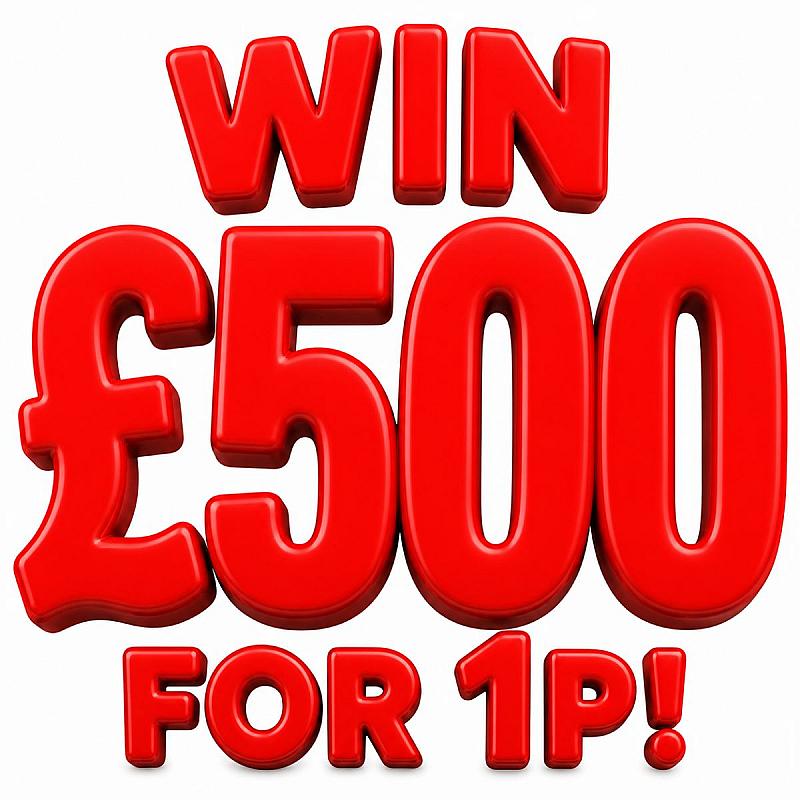 £500 FOR 1p
