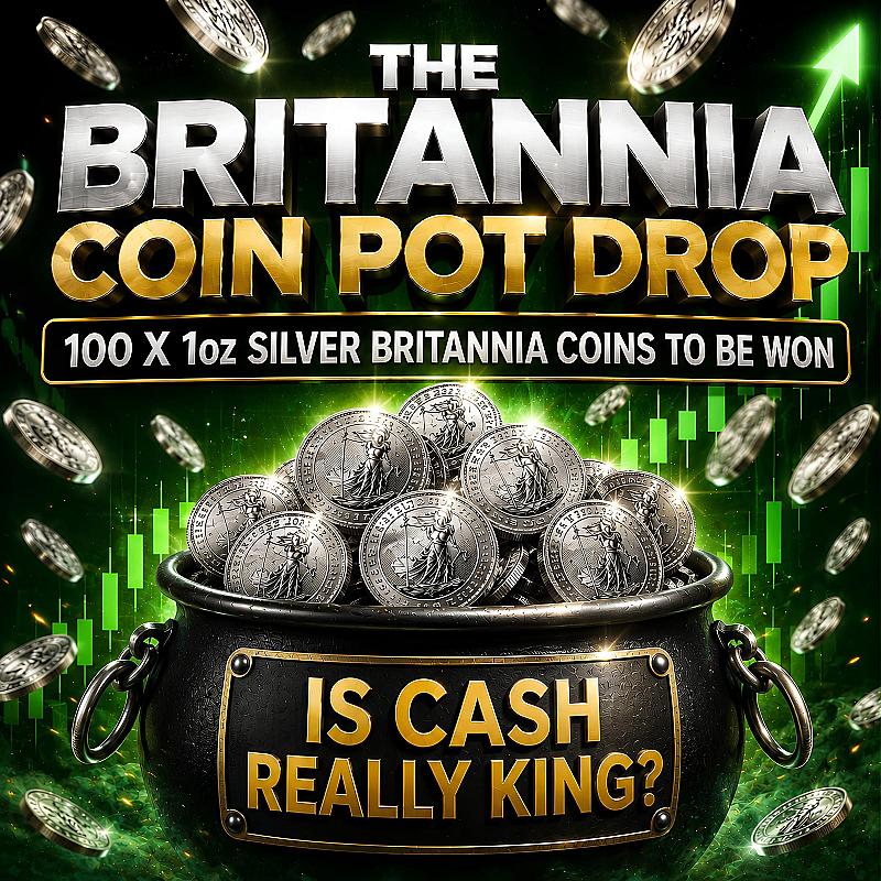 The Britannia Coin Pot Drop - Win 1oz Coins Instantly!