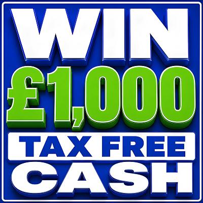 £1,000 TAX FREE CASH