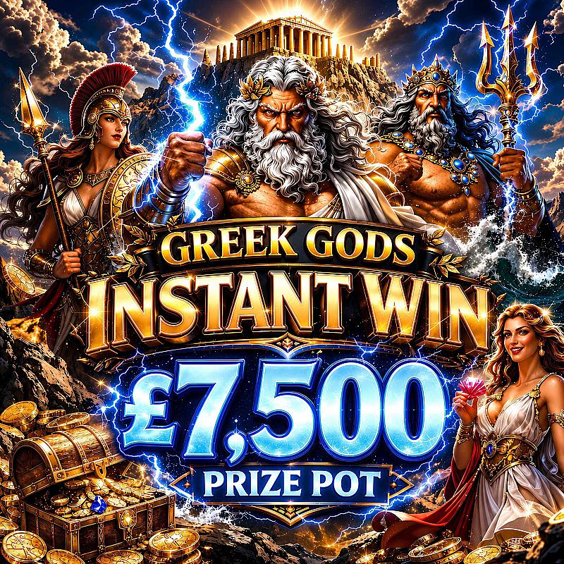GREEK GODS INSTANT WIN
