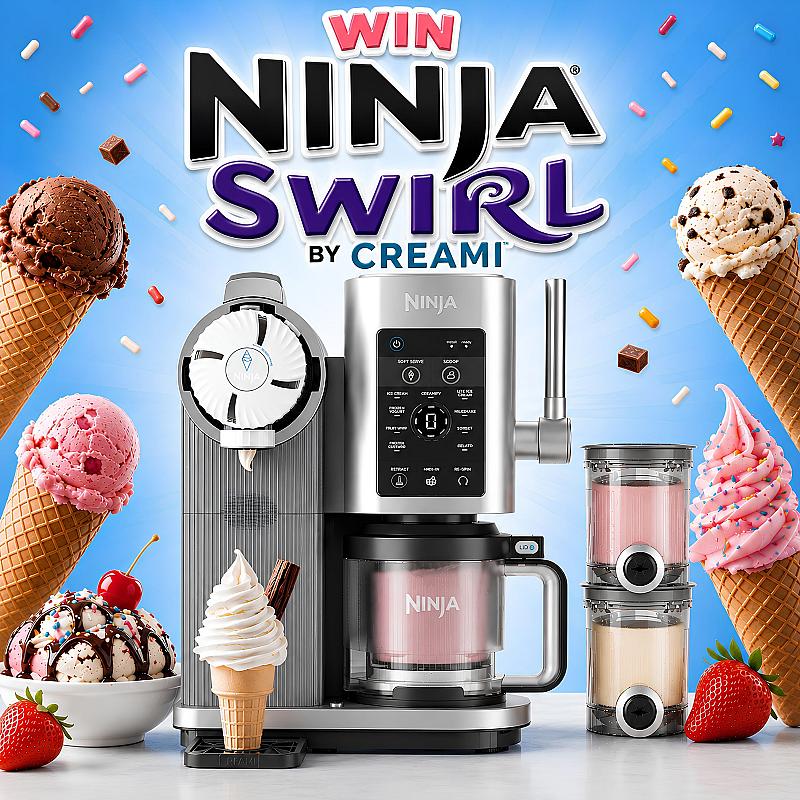 Ninja Swirl By Creami 13-in-1 Soft Serve & Ice Cream Maker