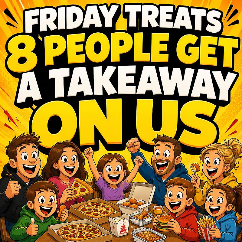 TAKEAWAY ON US