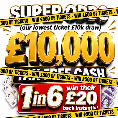 £10,000 SUPER ODDS Mini  - Thumbnail