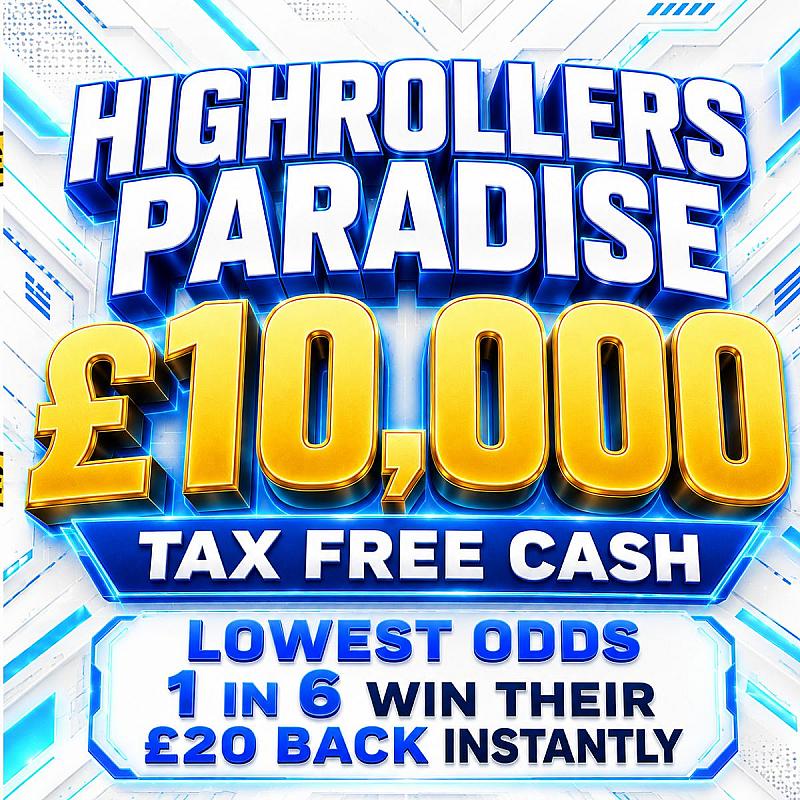 £10,000 CASH - HIGHROLLER