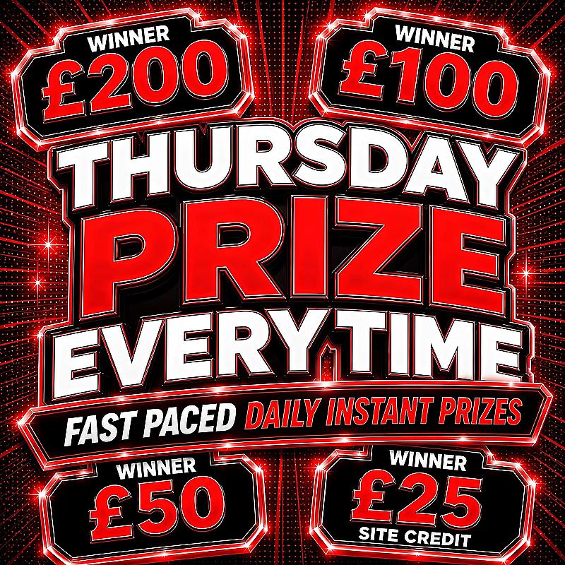 Thursday Prize Every Time
