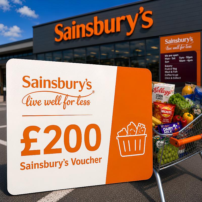 £200 Sainsburys Voucher