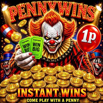 PENNYWINS - £15,000 of prizes for a penny! - Thumbnail