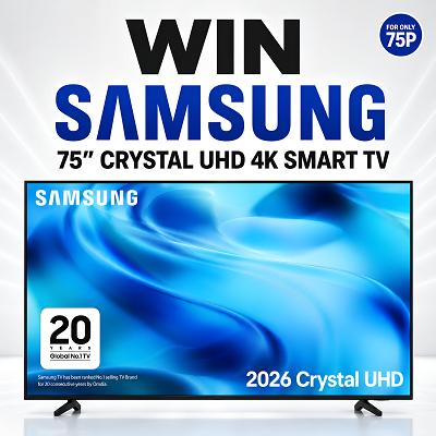 Samsung 75'' 4k Uhd Smart Tv For 75p! - Thumbnail