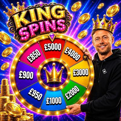 KING SPINS - Win upto £5,000 Instantly!