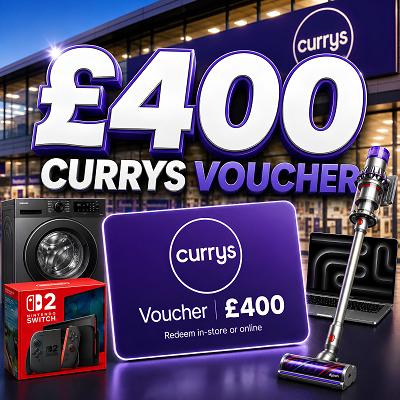 £400 Currys Voucher For 5p!
