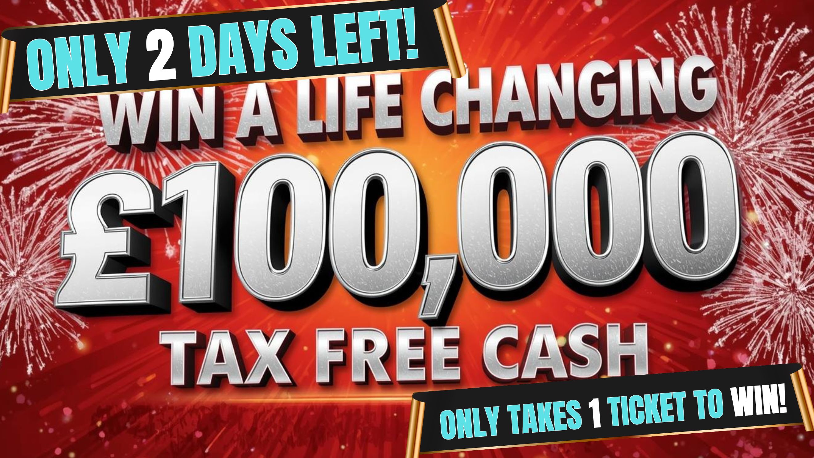 £100,000 TAX FREE CASH
